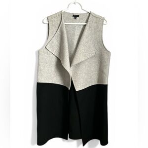 Talbots Wool-Blend Color Block Vest – Size S – Cozy & Stylish